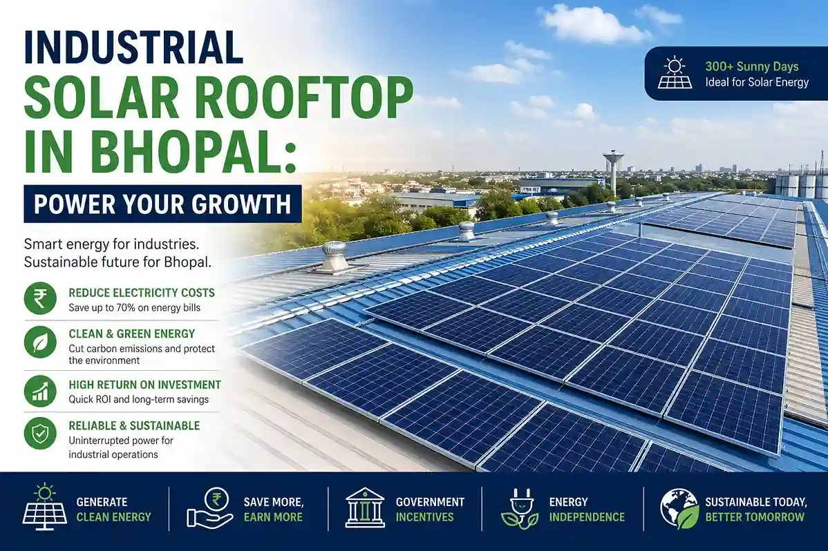Industrial Solar Rooftop in Bhopal